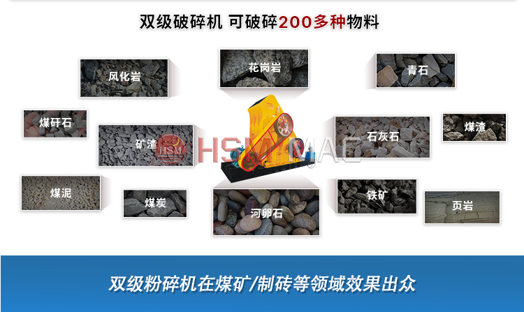 时产60吨粉碎机,